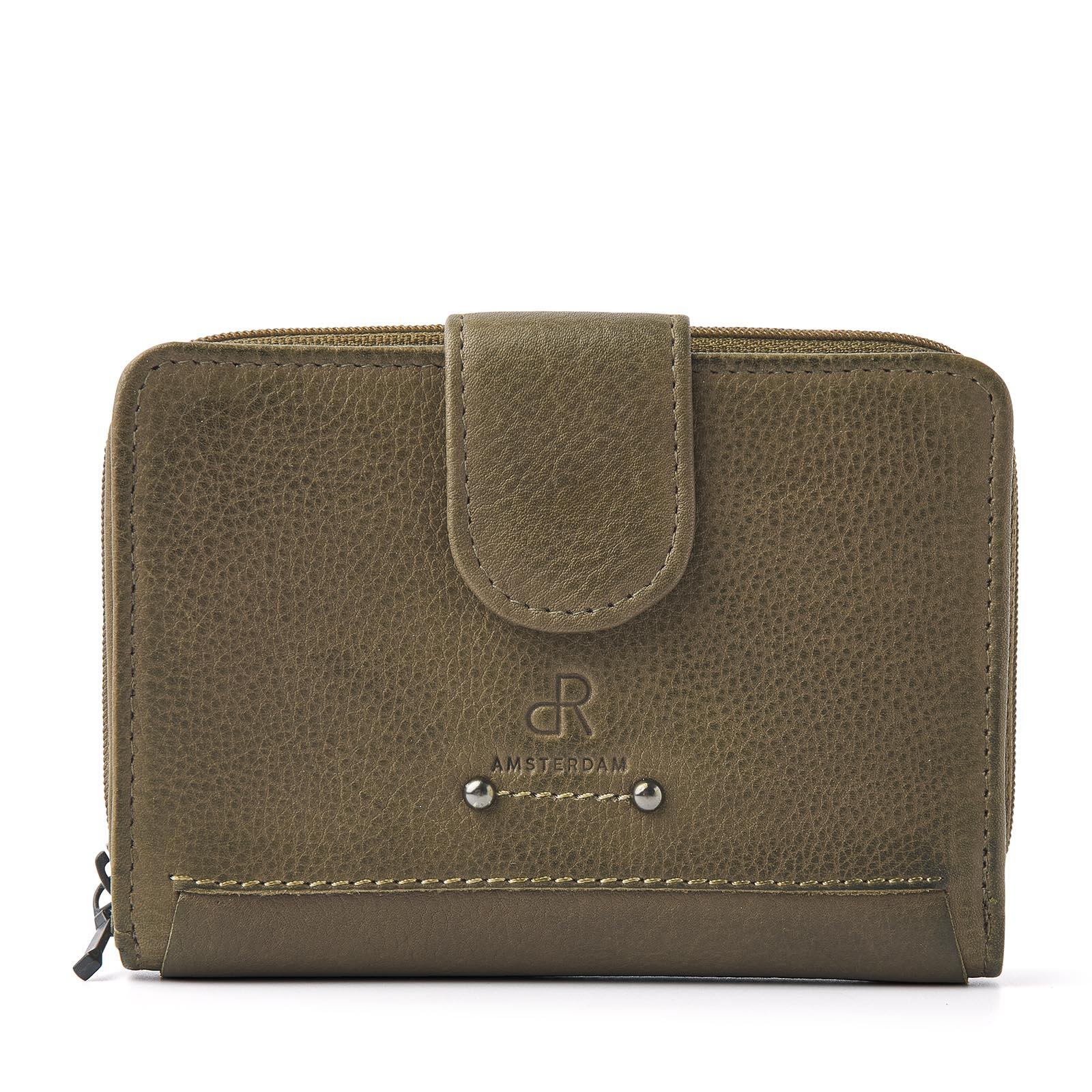 dR Amsterdam - TAMPA Damenbörse 93123 Olive Olive von dR Amsterdam