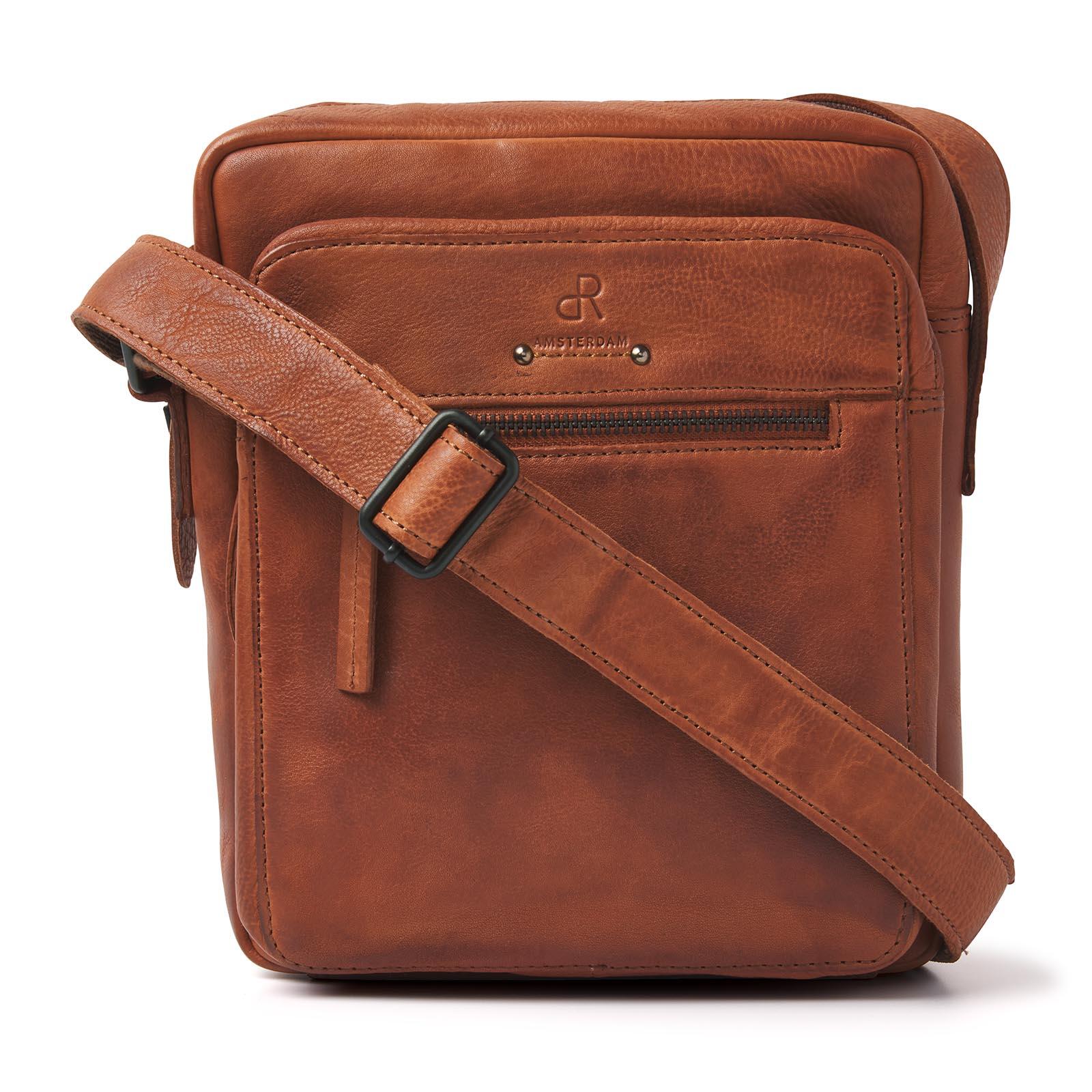 dR Amsterdam - TAMPA Handtasche Mit Reißverschluss 932680 Camel Camel von dR Amsterdam