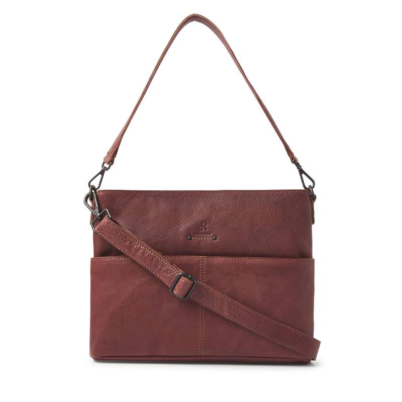 dR Amsterdam - TAMPA Handtasche Mit Reißverschluss 933543 Brown Brown von dR Amsterdam