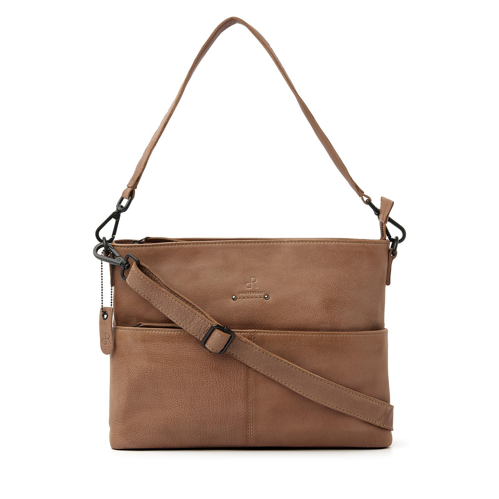 dR Amsterdam - TAMPA Handtasche Mit Reißverschluss 933543 Burro von dR Amsterdam