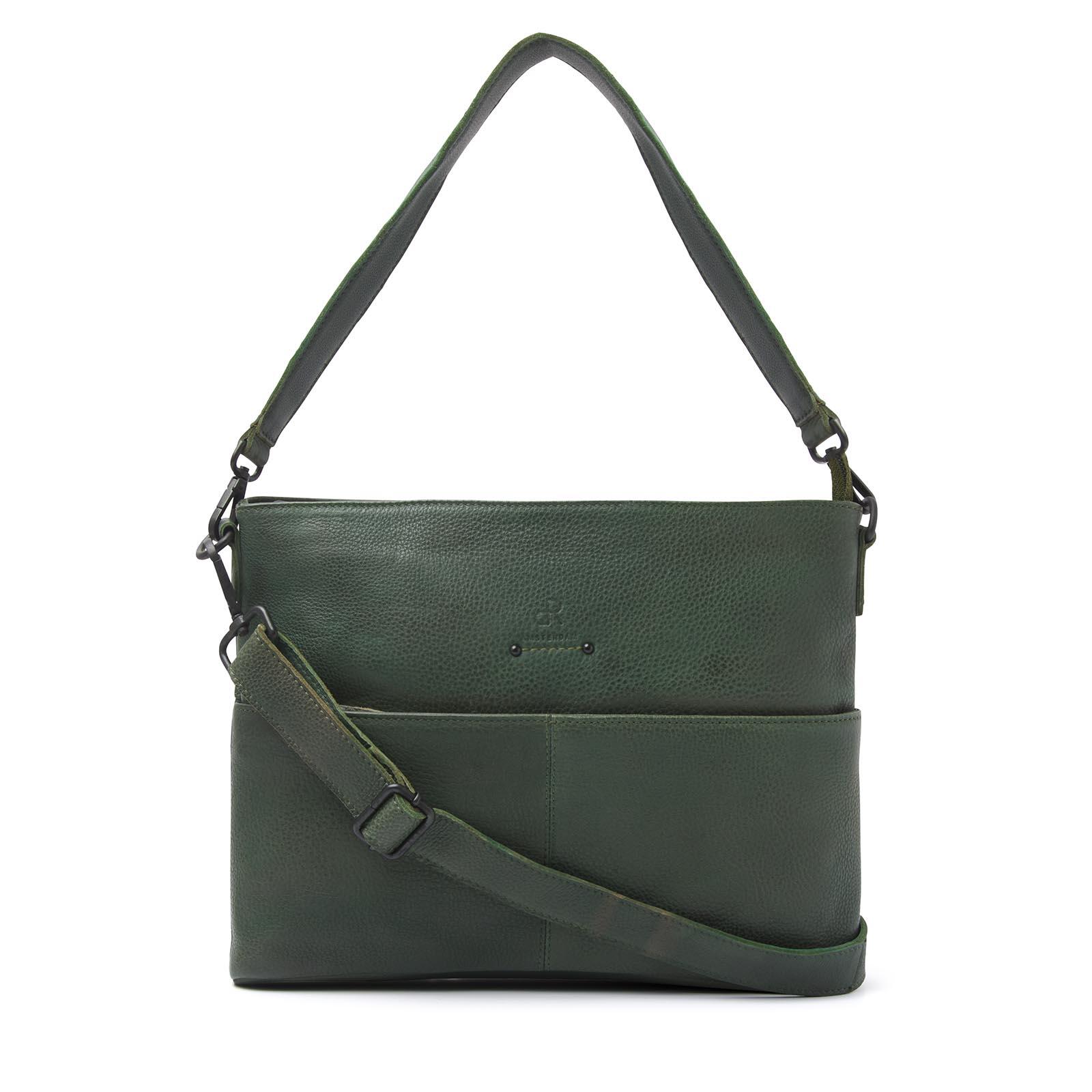 dR Amsterdam - TAMPA Handtasche Mit Reißverschluss 933543 Green Green von dR Amsterdam