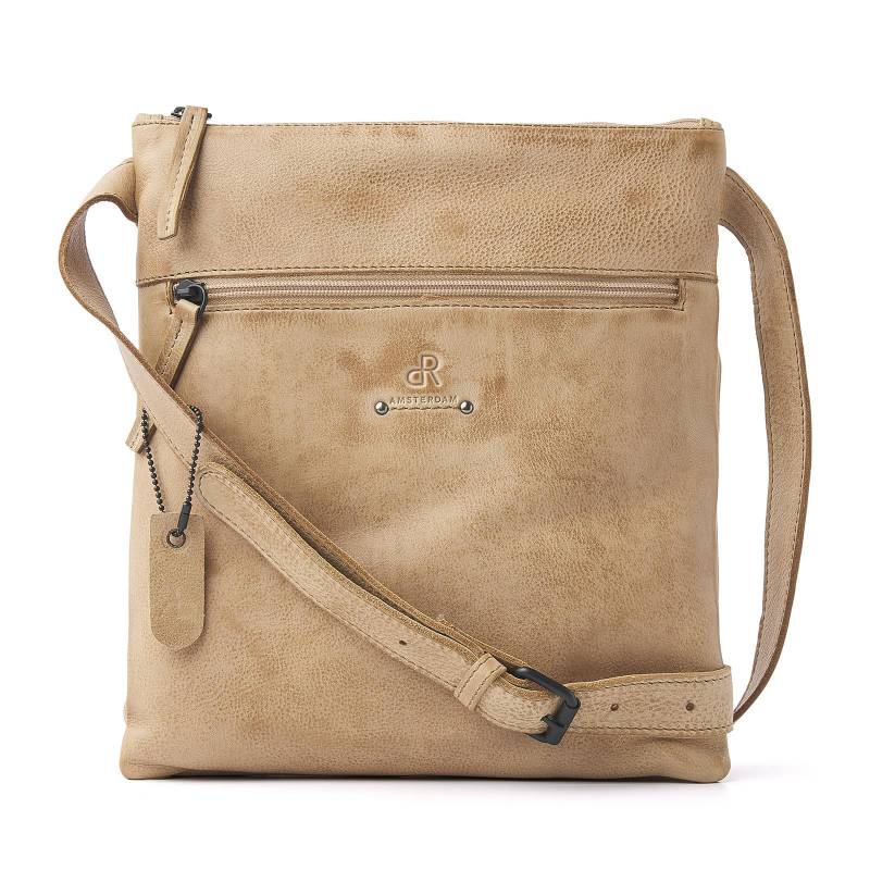 dR Amsterdam - TAMPA Handtasche Mit Reißverschluss 933552 Beige Beige von dR Amsterdam