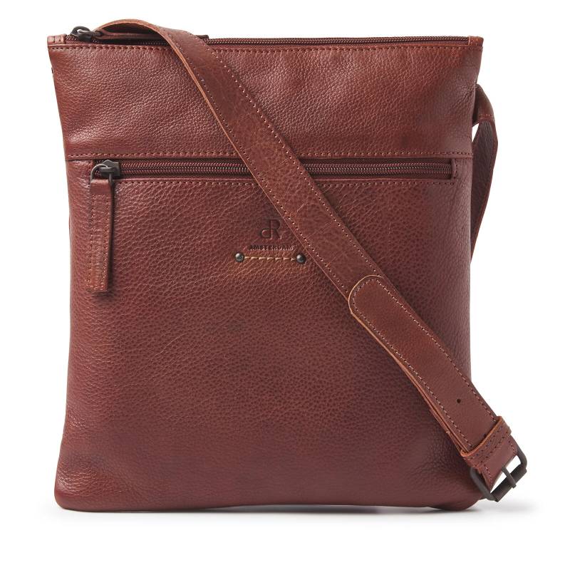 dR Amsterdam - TAMPA Handtasche Mit Reißverschluss 933552 Brown Brown von dR Amsterdam