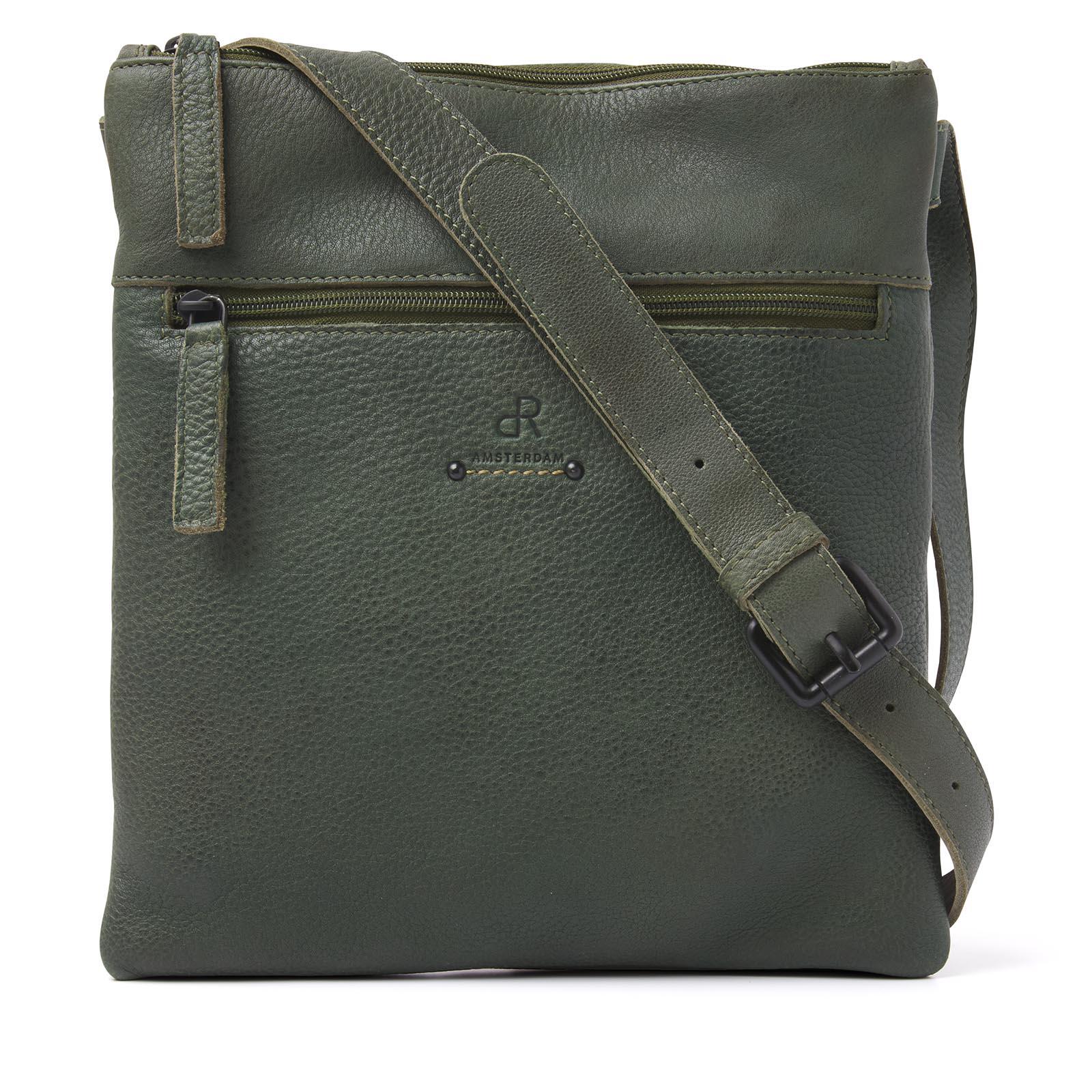dR Amsterdam - TAMPA Handtasche Mit Reißverschluss 933552 Green Green von dR Amsterdam