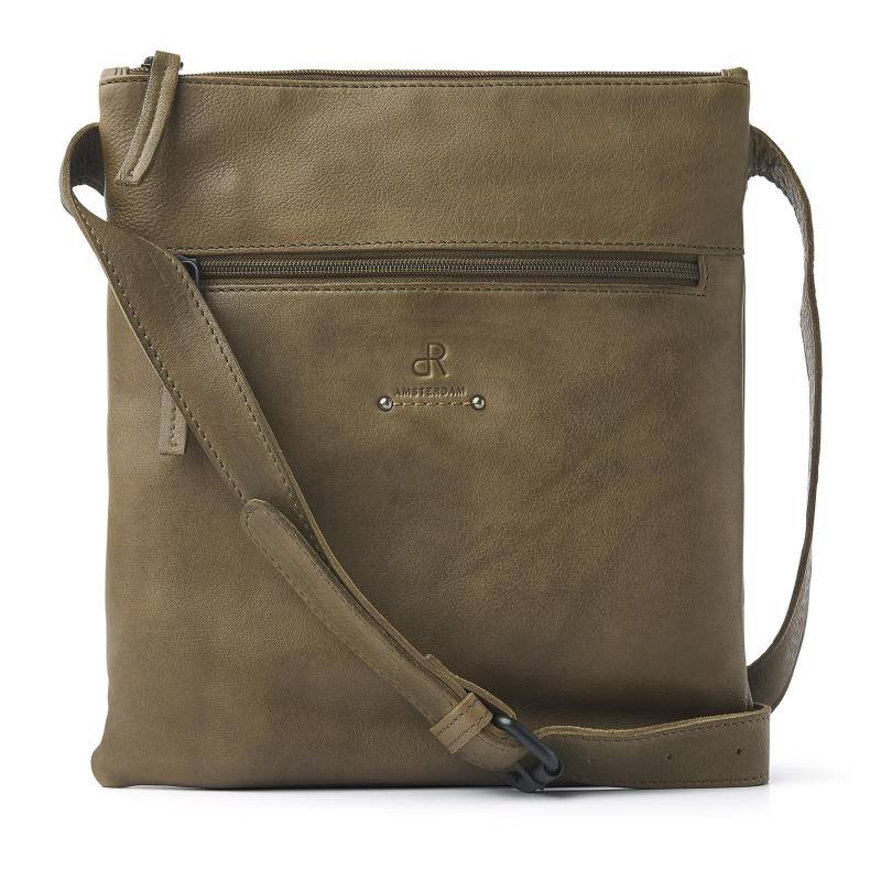 dR Amsterdam - TAMPA Handtasche Mit Reißverschluss 933552 Olive Olive von dR Amsterdam
