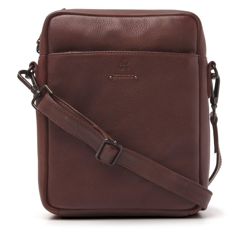 dR Amsterdam - TAMPA Handtasche Mit Reißverschluss 933575 Brown Brown von dR Amsterdam