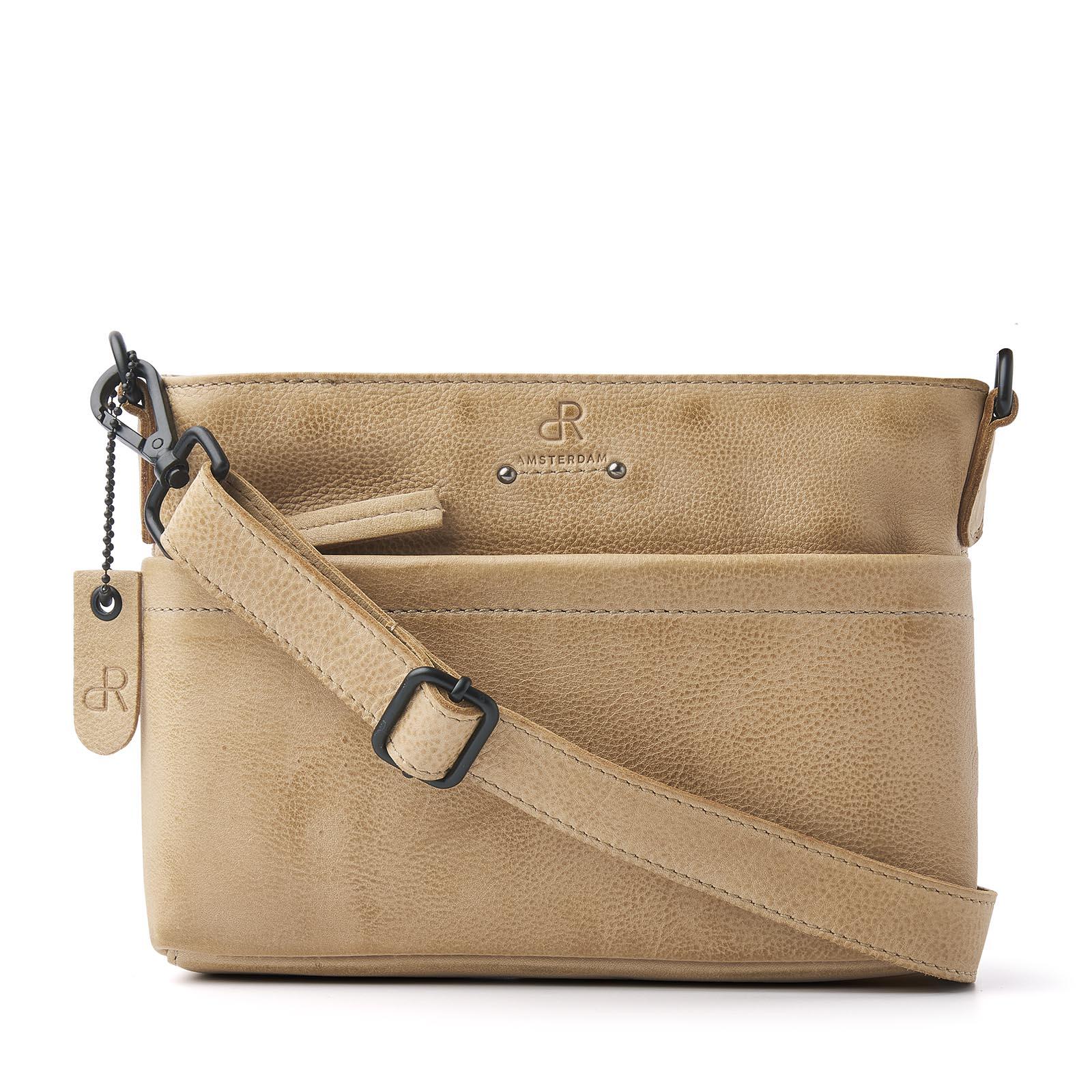 dR Amsterdam - TAMPA Handtasche Mit Reißverschluss 933655 Beige Beige von dR Amsterdam