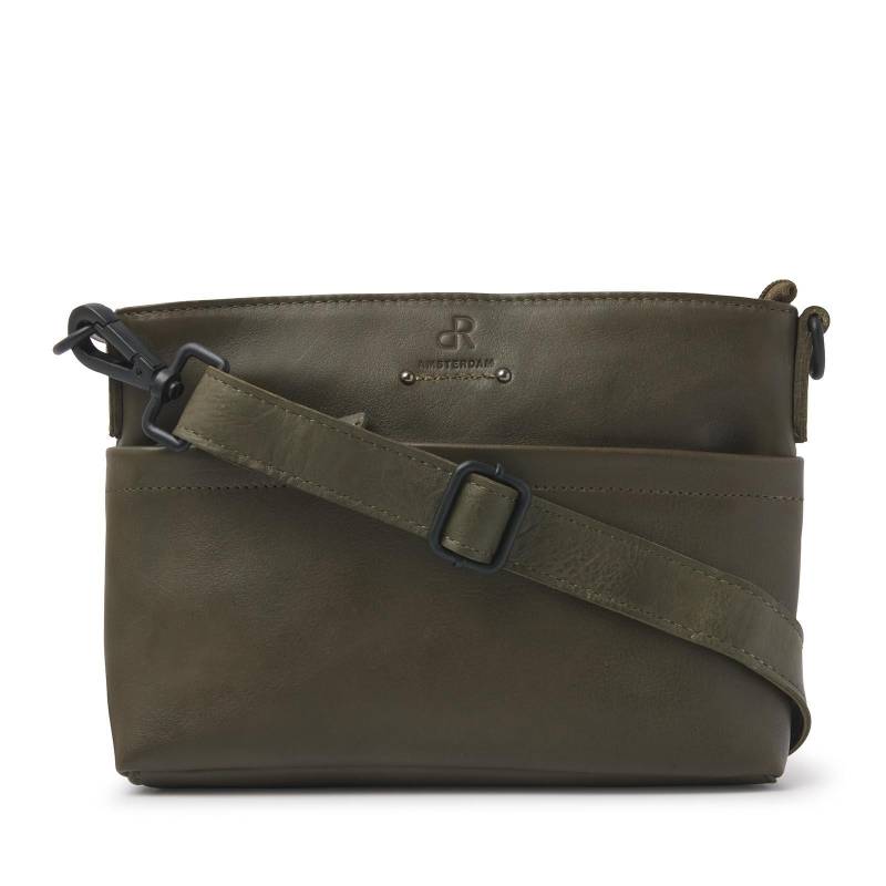 dR Amsterdam - TAMPA Handtasche Mit Reißverschluss 933655 Olive Olive von dR Amsterdam