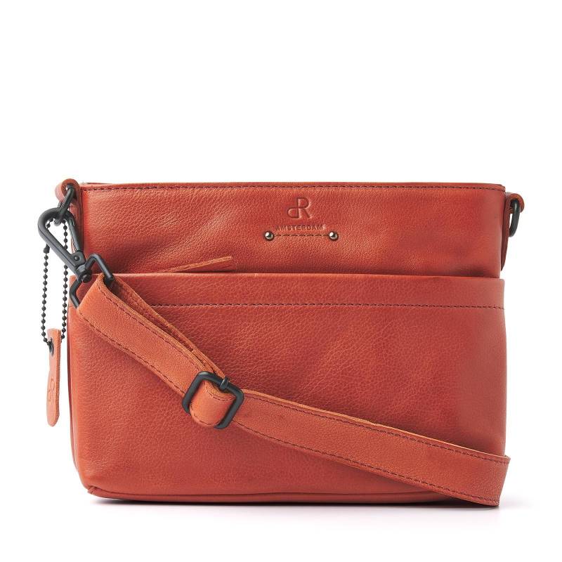 dR Amsterdam - TAMPA Handtasche Mit Reißverschluss 933655 Orange Orange von dR Amsterdam