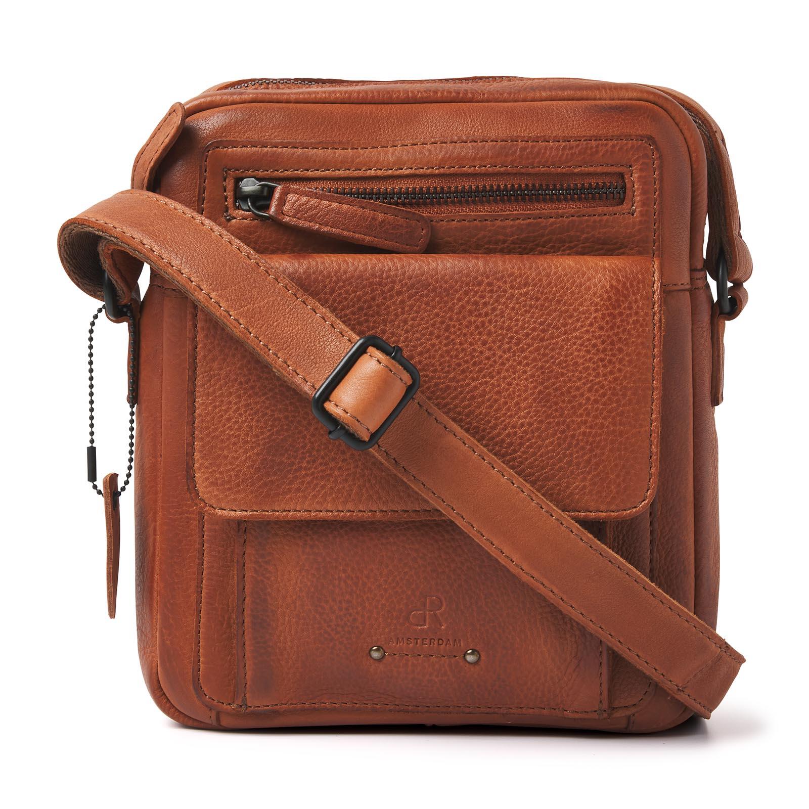 dR Amsterdam - TAMPA Handtasche Mit Reißverschluss 933664 Camel Camel von dR Amsterdam