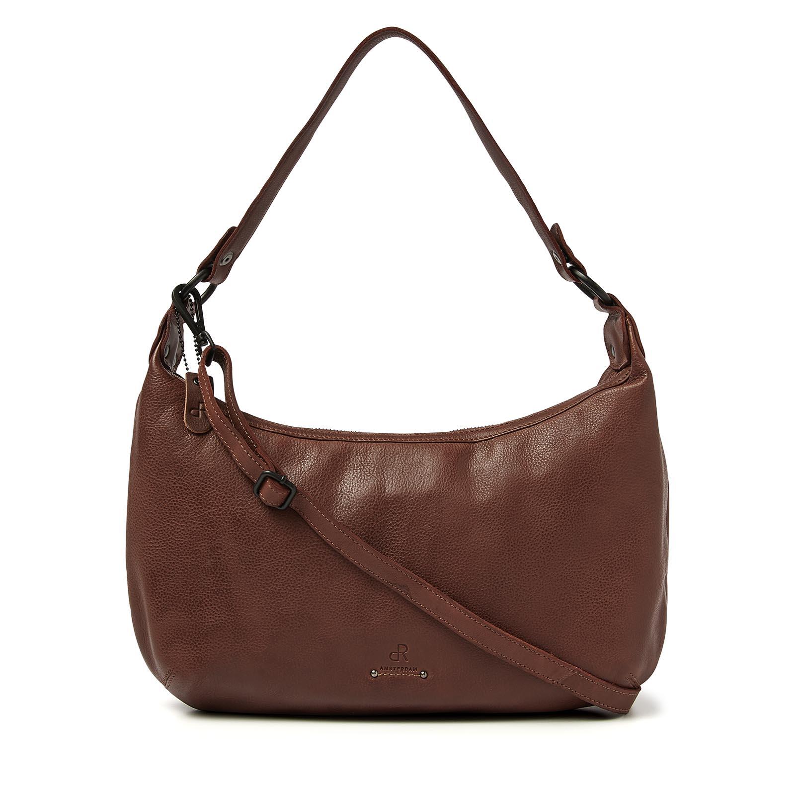 dR Amsterdam - TAMPA Handtasche Mit Reißverschluss 933739 Brown Brown von dR Amsterdam