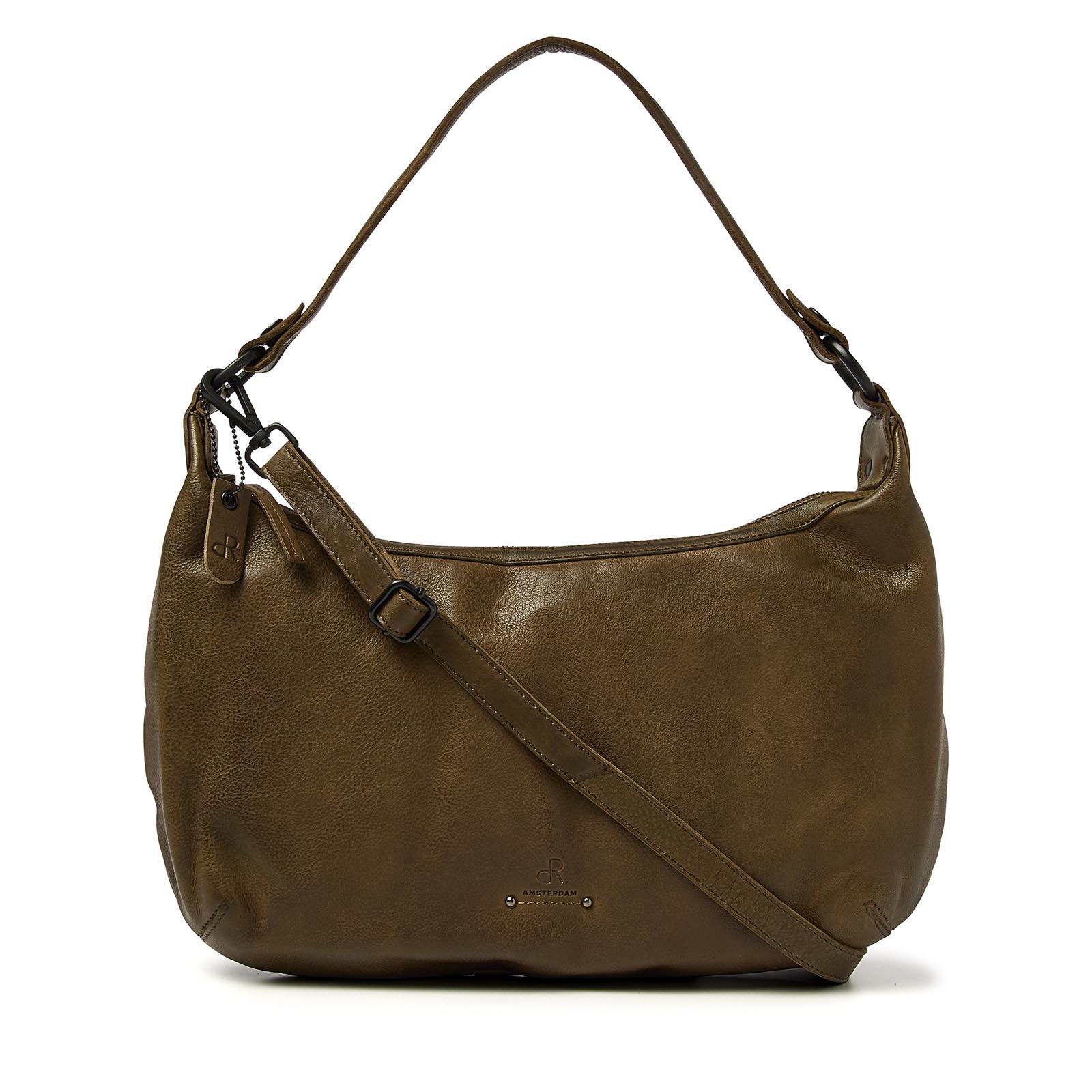 dR Amsterdam - TAMPA Handtasche Mit Reißverschluss 933739 Olive Olive von dR Amsterdam