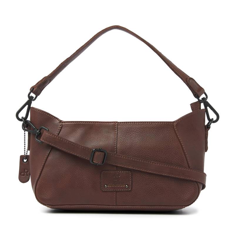 dR Amsterdam - TAMPA Handtasche Mit Reißverschluss 933763 Brown Brown von dR Amsterdam