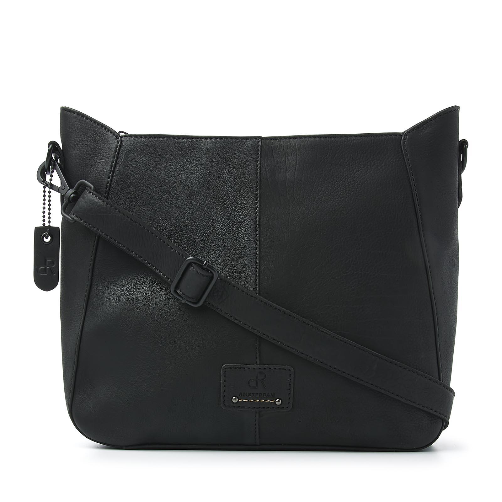 dR Amsterdam - TAMPA Handtasche Mit Reißverschluss 933764 Black Black von dR Amsterdam