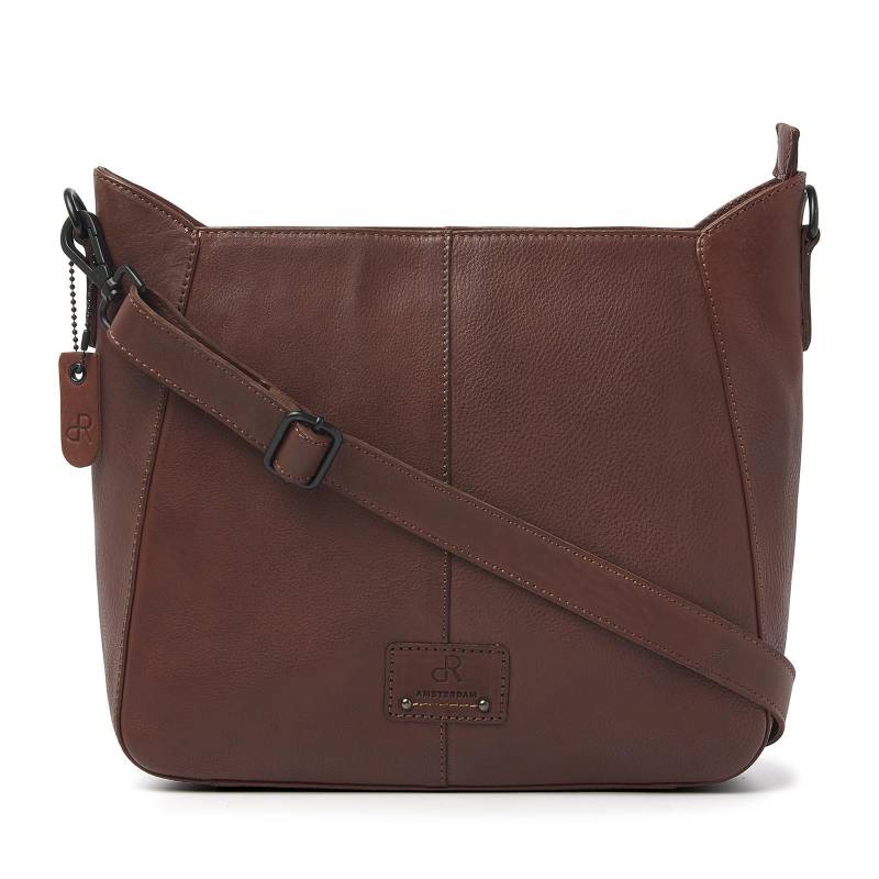 dR Amsterdam - TAMPA Handtasche Mit Reißverschluss 933764 Brown Brown von dR Amsterdam