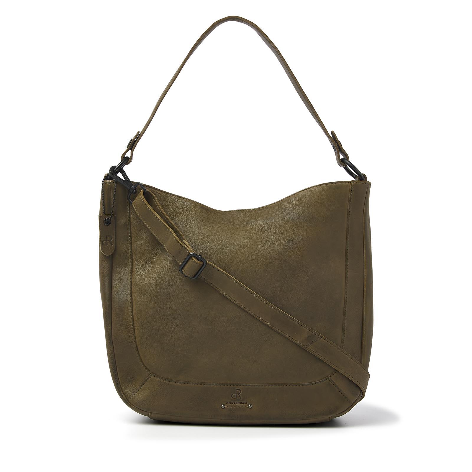 dR Amsterdam - TAMPA Handtasche Mit Reißverschluss 933765 Olive Olive von dR Amsterdam