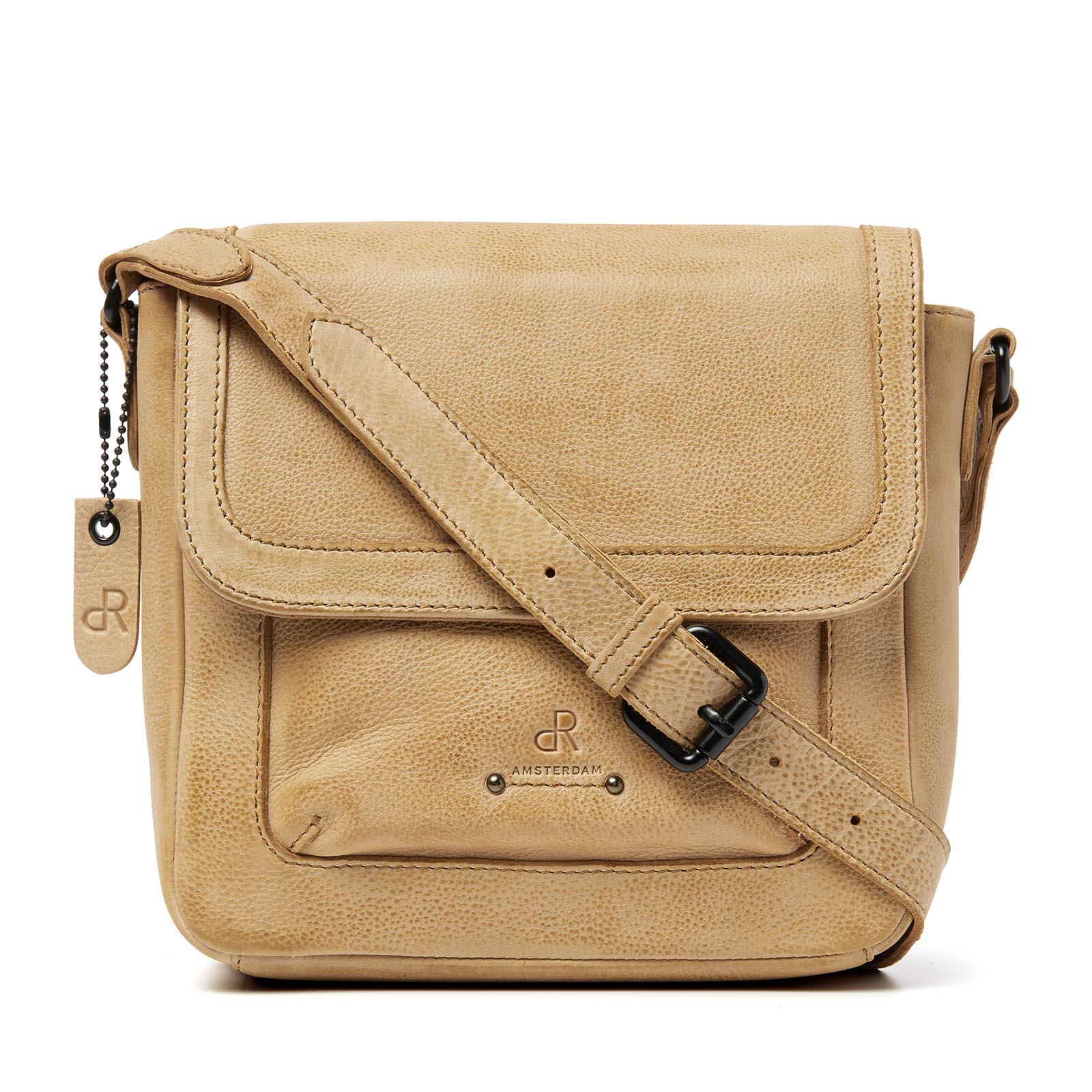 dR Amsterdam - TAMPA Handtasche Mit Überschlag 933725 Beige Beige von dR Amsterdam