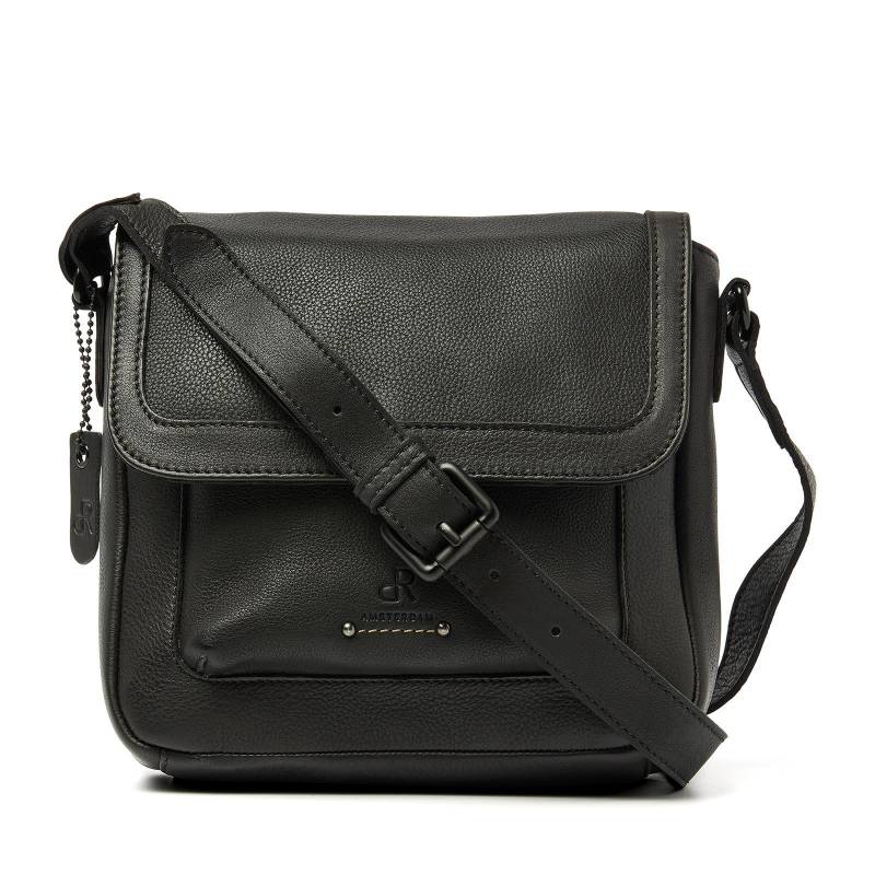 dR Amsterdam - TAMPA Handtasche Mit Überschlag 933725 Black Black von dR Amsterdam