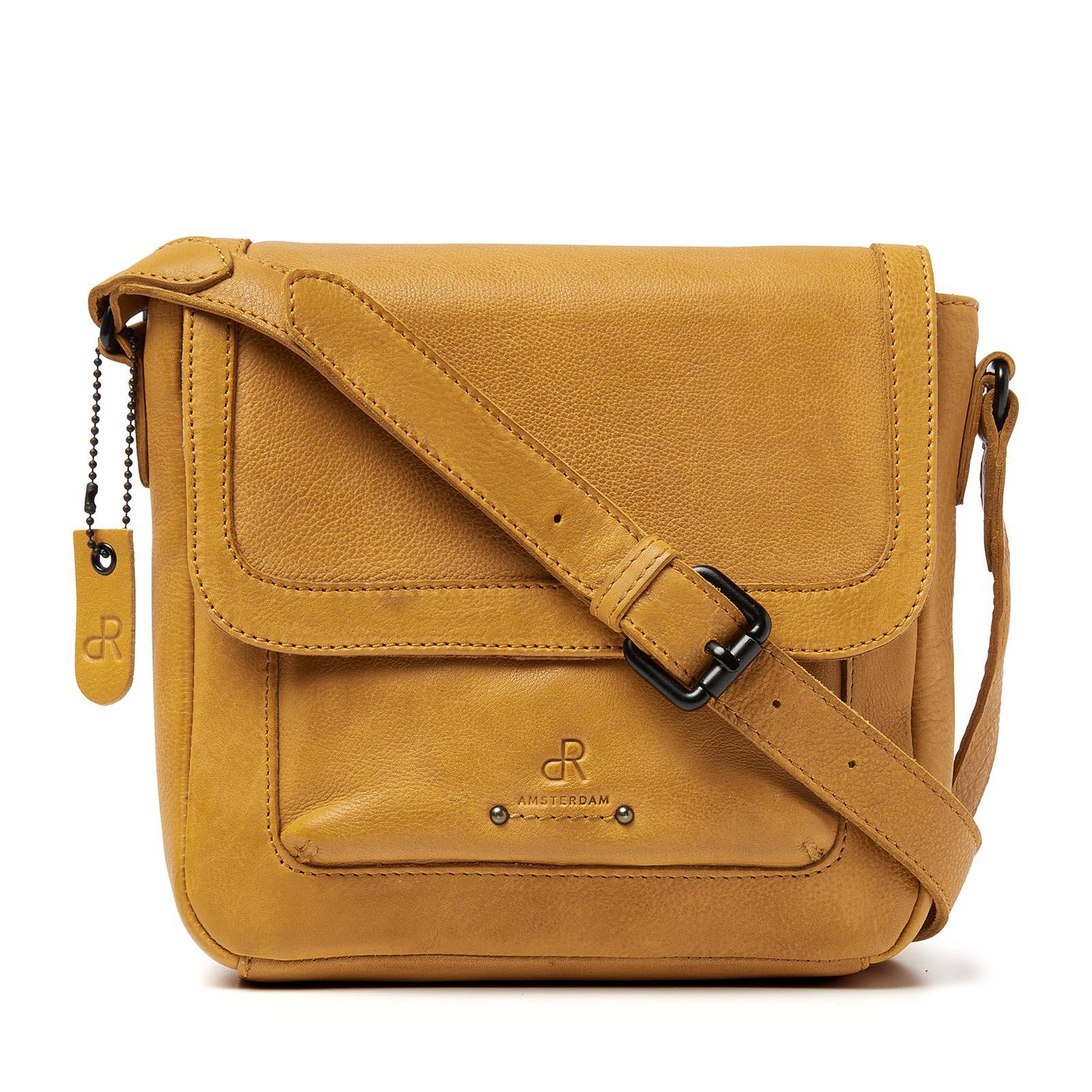 dR Amsterdam - TAMPA Handtasche Mit Überschlag 933725 Yellow Yellow von dR Amsterdam