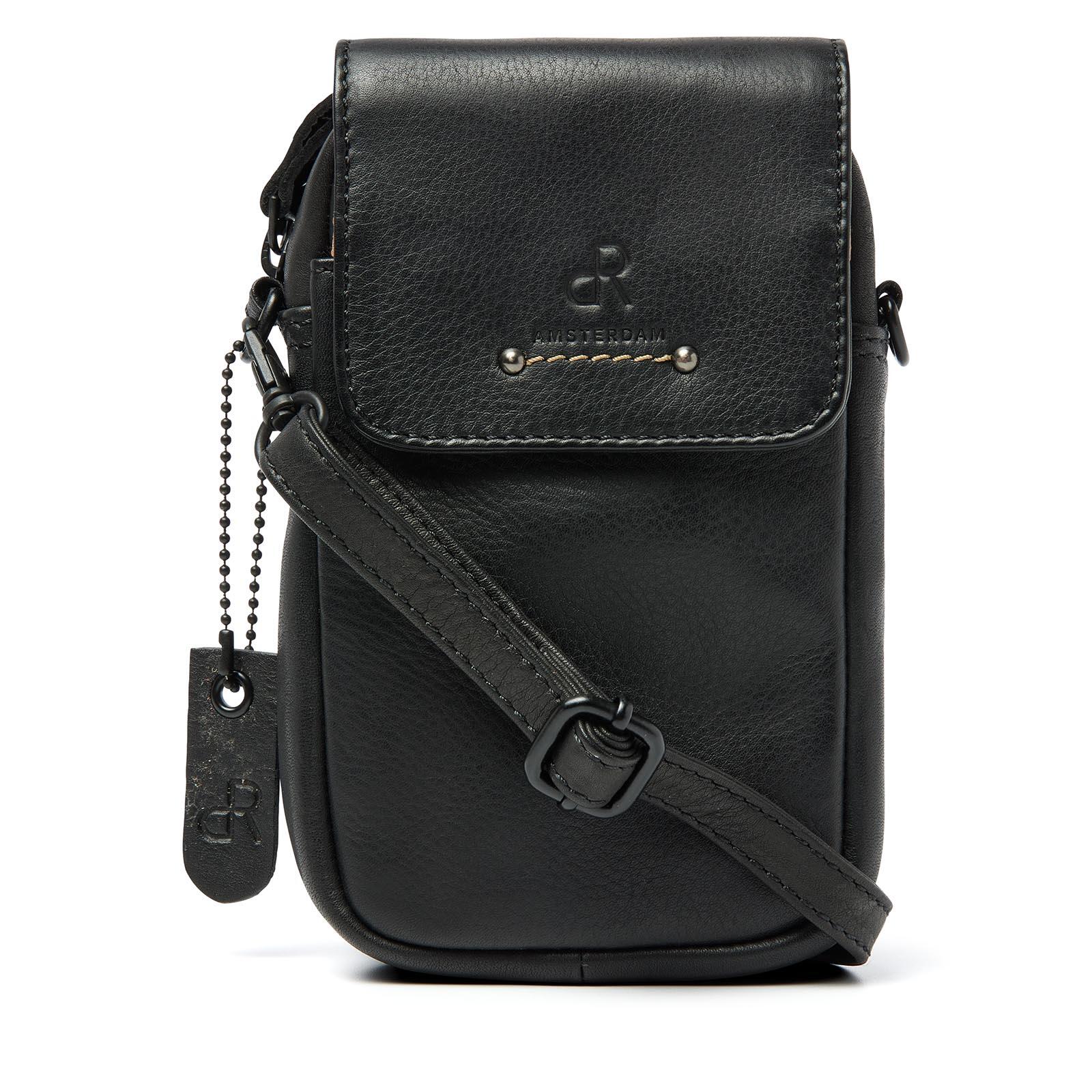 dR Amsterdam - TAMPA Handtasche Mit Überschlag 933728 Black Black von dR Amsterdam