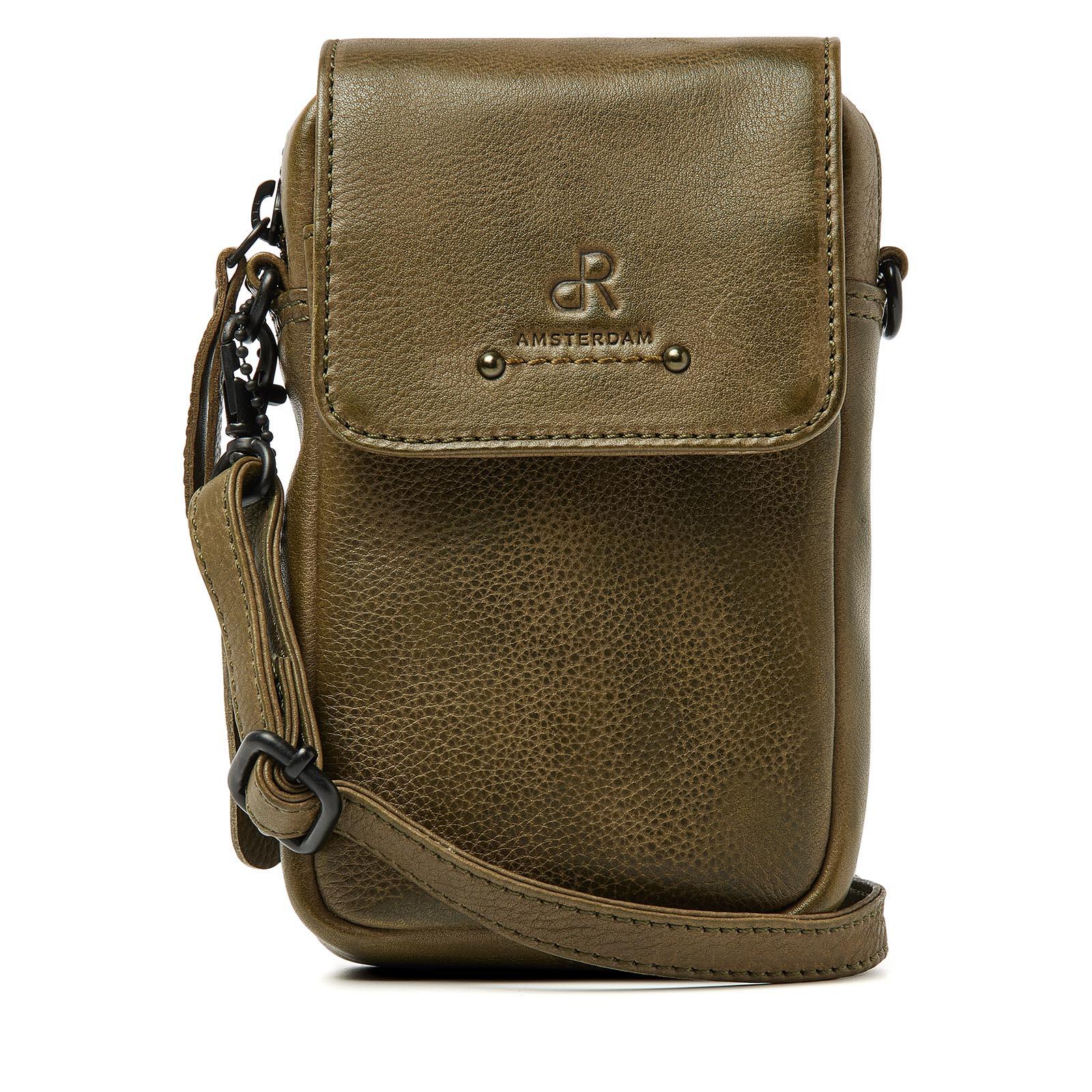 dR Amsterdam - TAMPA Handtasche Mit Überschlag 933728 Olive Olive von dR Amsterdam