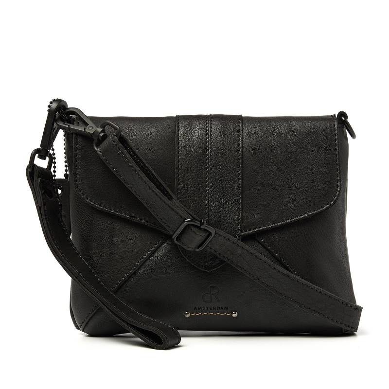 dR Amsterdam - TAMPA Handtasche Mit Überschlag 933732 Black Black von dR Amsterdam