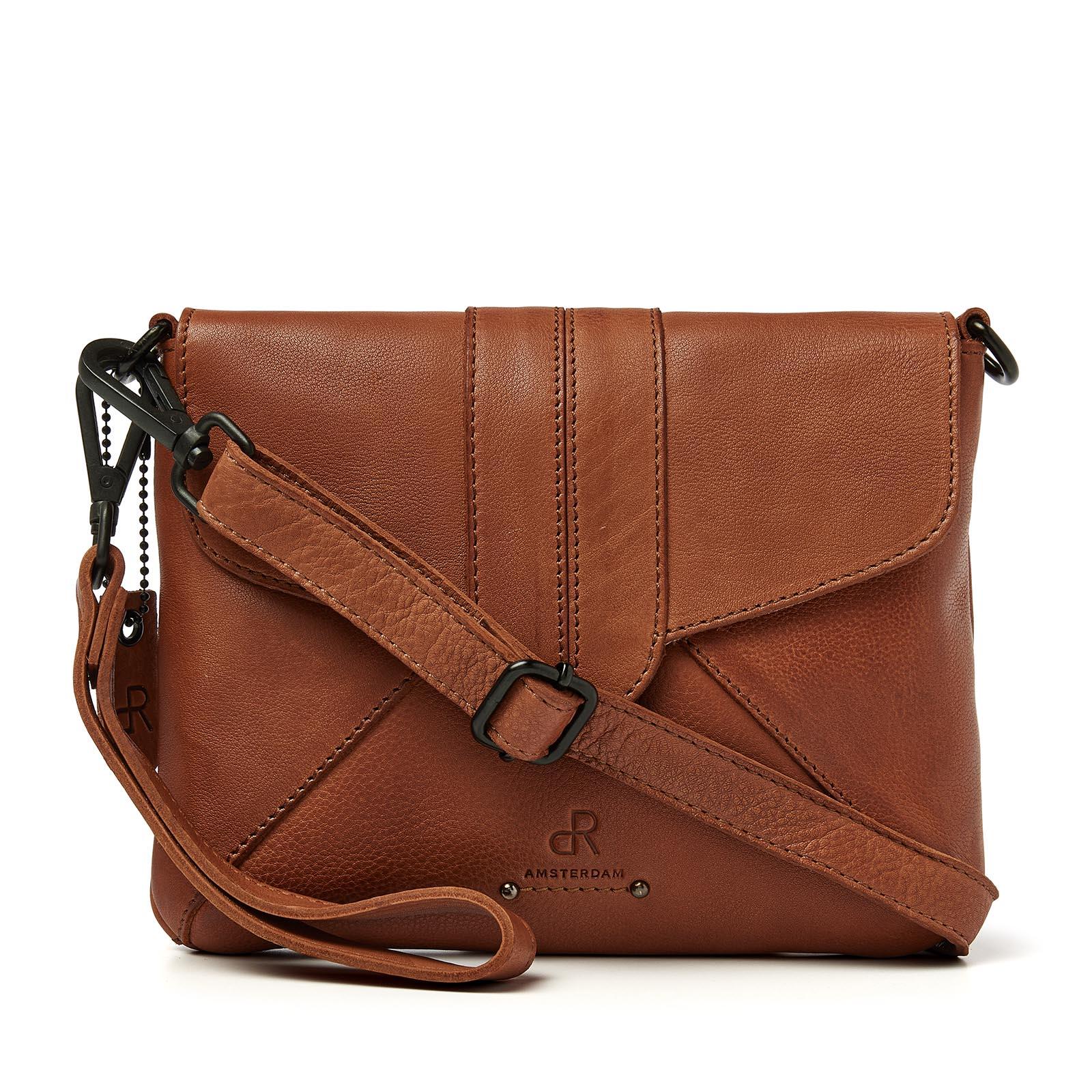 dR Amsterdam - TAMPA Handtasche Mit Überschlag 933732 Camel Camel von dR Amsterdam