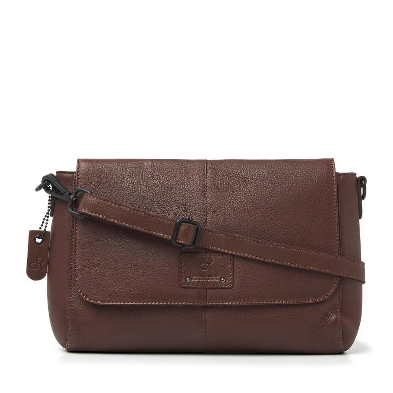 dR Amsterdam - TAMPA Handtasche Mit Überschlag 933766 Brown Brown von dR Amsterdam