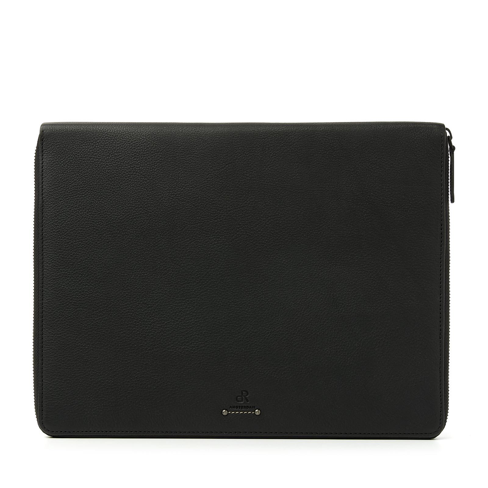 dR Amsterdam - TAMPA Schreibmappe 93627 Black Black von dR Amsterdam