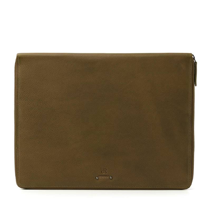 dR Amsterdam - TAMPA Schreibmappe 93627 Olive Olive von dR Amsterdam