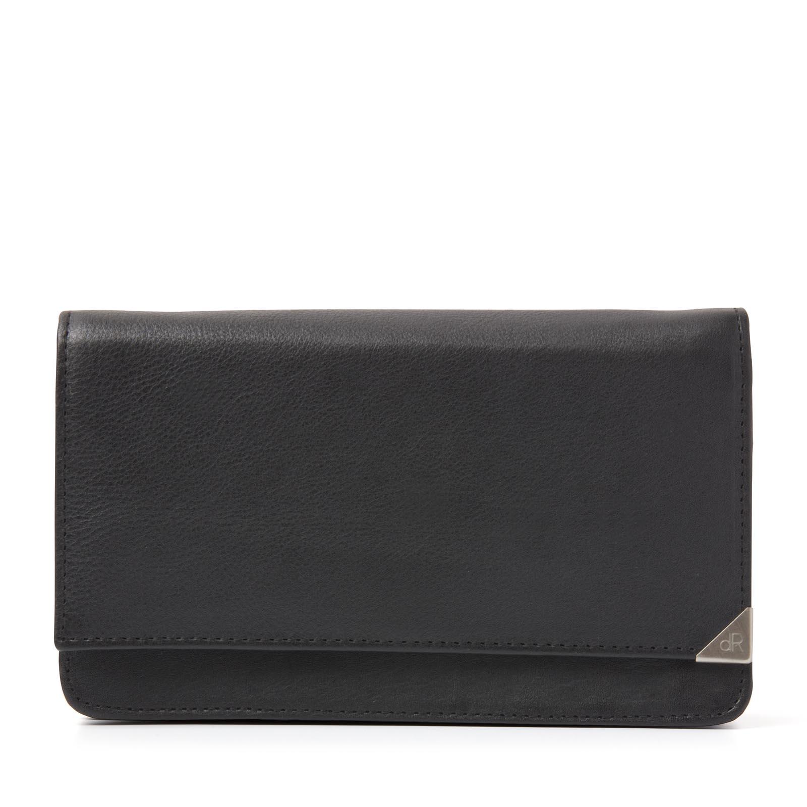 dR Amsterdam - TORONTO Damenbörse 15105 Black Black von dR Amsterdam