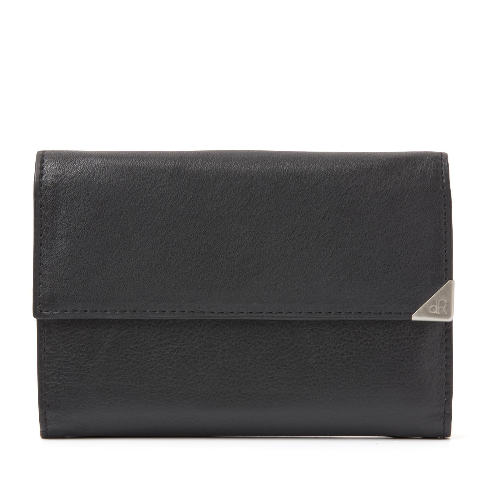 dR Amsterdam - TORONTO Damenbörse 15119 Black Black von dR Amsterdam