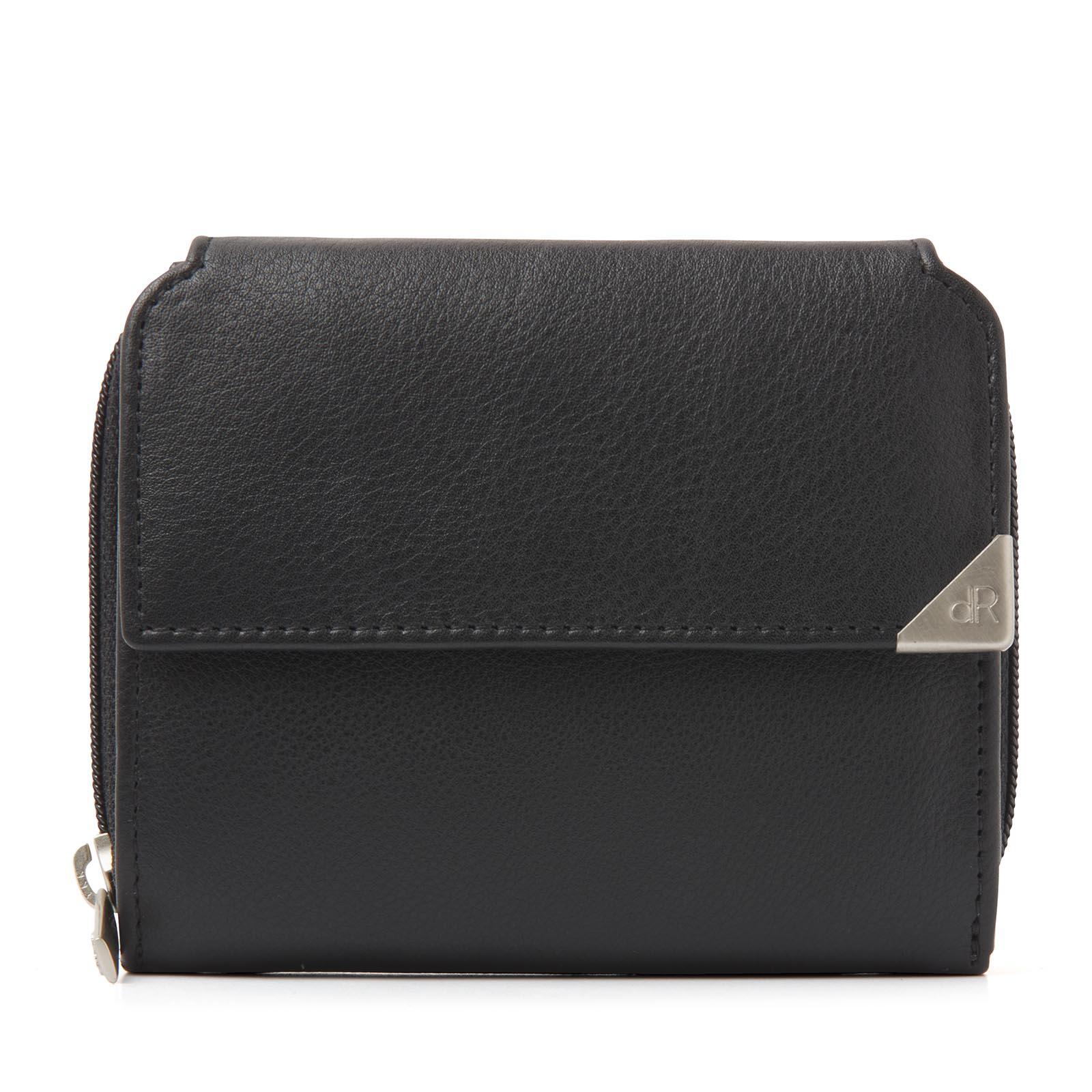 dR Amsterdam - TORONTO Damenbörse 15179 Black Black von dR Amsterdam