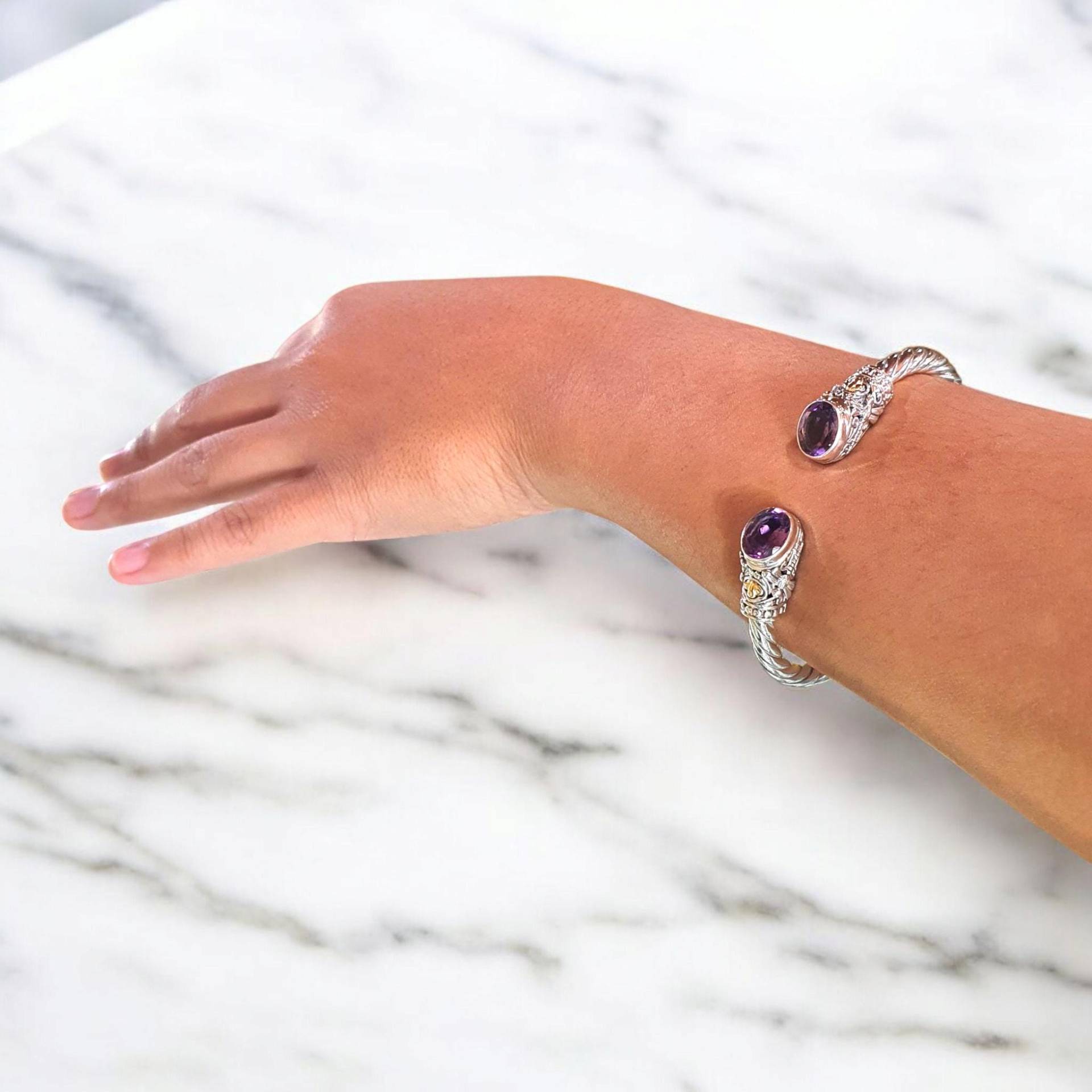 sterling Silber Libelle Manschette Armband Edelstein Twisted Kabel Armreif sterling Silber Libelle Manschette Armband Edelstein Twisted Kabel Armreif von dSPRINGSILVER