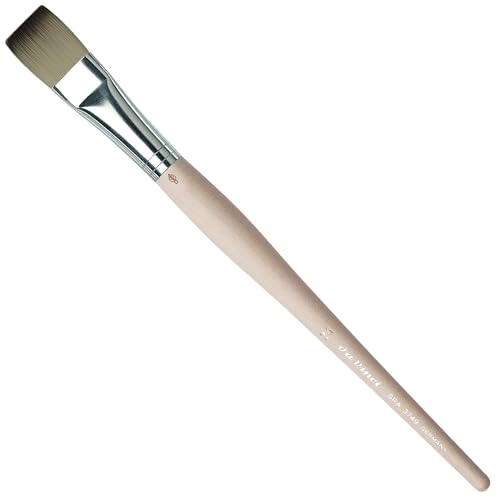 da Vinci, SPA Maskenpinsel, vegan, Kunstfaser, für Gesichtsmasken & Enzympeelings, präziser Auftrag, hygienisch, weiche Fasern für angenehmes Hautgefühl, Handmade in Germany von da Vinci