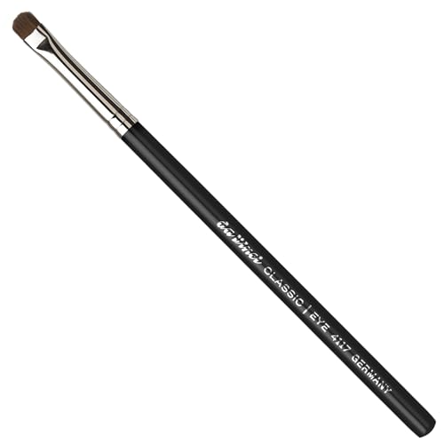 da Vinci, CLASSIC Eyelinerpinsel - Smudger, vegan, Kunstfaser, für Gel-Eyeliner, Lidschatten & Kajal, präzise Linien, Kosmetikpinsel, leicht zu reinigen, Handmade in Germany von da Vinci