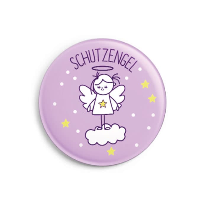 Schutzengel Button Mädchen | Geschenk Zur Kommunion, Einschulung, Firmung von dabelinoDesign