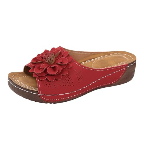 Orthopädische Sandalen Damen Sommer Ergonomische Pantoletten rutschfeste Offener Hausschuhe Leicht Bequem Slipper Slingback Sommerschuhe Vintage Schuhe Orthotic Slides Orthopädische Sandalen Damen Sommer Ergonomische Pantoletten rutschfeste Offener Hausschuhe Leicht Bequem Slipper Slingback Sommerschuhe Vintage Schuhe Orthotic Slides von dafeyuing