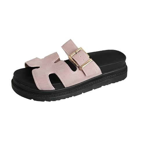 Pantoletten Damen OrthopäDische Sandalen Sommer Bequem Strand Schuhe Casual Plateau Hausschuhe Mit DäMpfendem Kork-FußBett Sommerschuhe Elegant Leicht Pantoletten Damen OrthopäDische Sandalen Sommer Bequem Strand Schuhe Casual Plateau Hausschuhe Mit DäMpfendem Kork-FußBett Sommerschuhe Elegant Leicht von dafeyuing