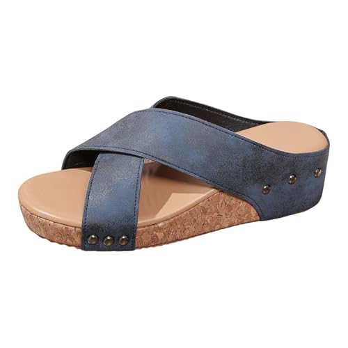 Pantoletten Damen Sandalen Sommer OrthopäDische Bequem Hausschuhe Flache Offen Strand Flach Sandalette Leichte Sommerschuhe Strandsandalen Sandale Pantoletten Damen Sandalen Sommer OrthopäDische Bequem Hausschuhe Flache Offen Strand Flach Sandalette Leichte Sommerschuhe Strandsandalen Sandale von dafeyuing