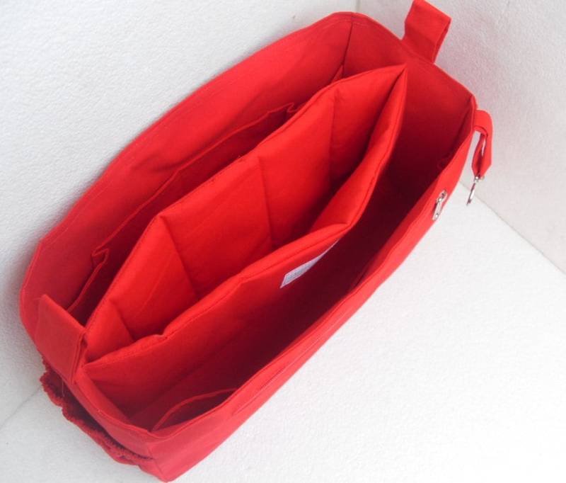 Geldbörse Organizer Passend Für Hermes Birkin 35 cm - Taschenorganizer Einsatz 13B X 6Hx 6T in Rot Bitte Hinterlassen Sie Ihre Telefonnummer von daffysdream