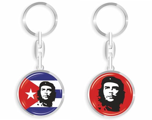 daged Che Guevara Schlüsselanhänger Schlüsselhalter 3D Effekt + Aufkleber - RD von daged