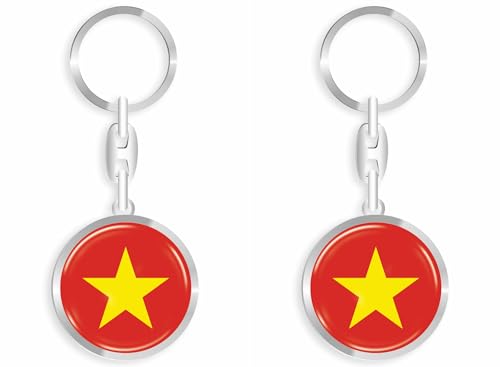 daged Vietnam Schlüsselanhänger Schlüsselschmuck 3D Effekt + Aufkleber - RD von daged