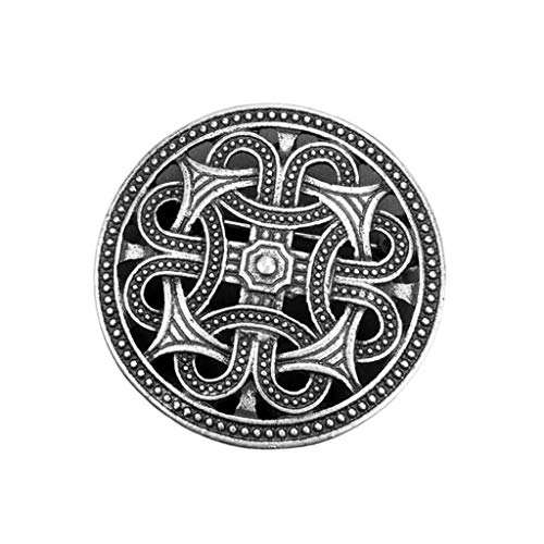 dailymall Keltisch Wikinger Brosche Anstecker Kragen Button, Keltenknoten Mittelalter Fibel, Modeschmuck/Geschenk für Männer - 1 dailymall Keltisch Wikinger Brosche Anstecker Kragen Button, Keltenknoten Mittelalter Fibel, Modeschmuck/Geschenk für Männer - 1 von dailymall