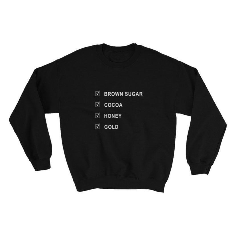 Schwarze Frauen Sind Und Shirt - Brauner Zucker-Sweat-Shirt Kakao Aus Sweat Schwarze Frauen Sind Und Shirt - Brauner Zucker-Sweat-Shirt Kakao Aus Sweat von dailysocietyclothing