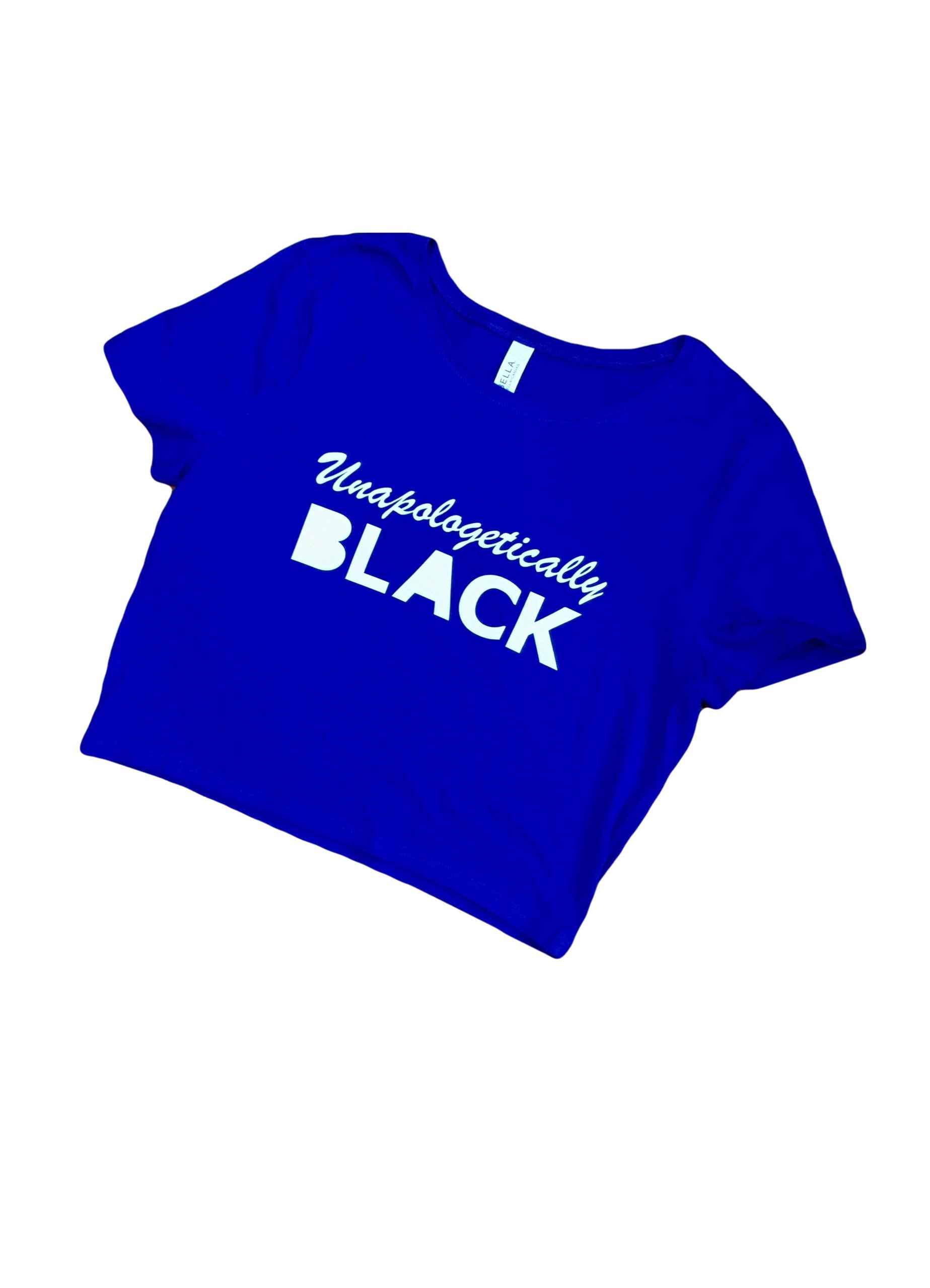 Unapologetically Schwarz Crop Top Shirt - Unapologetically Pro Melanin Unapologetically Schwarz Crop Top Shirt - Unapologetically Pro Melanin von dailysocietyclothing
