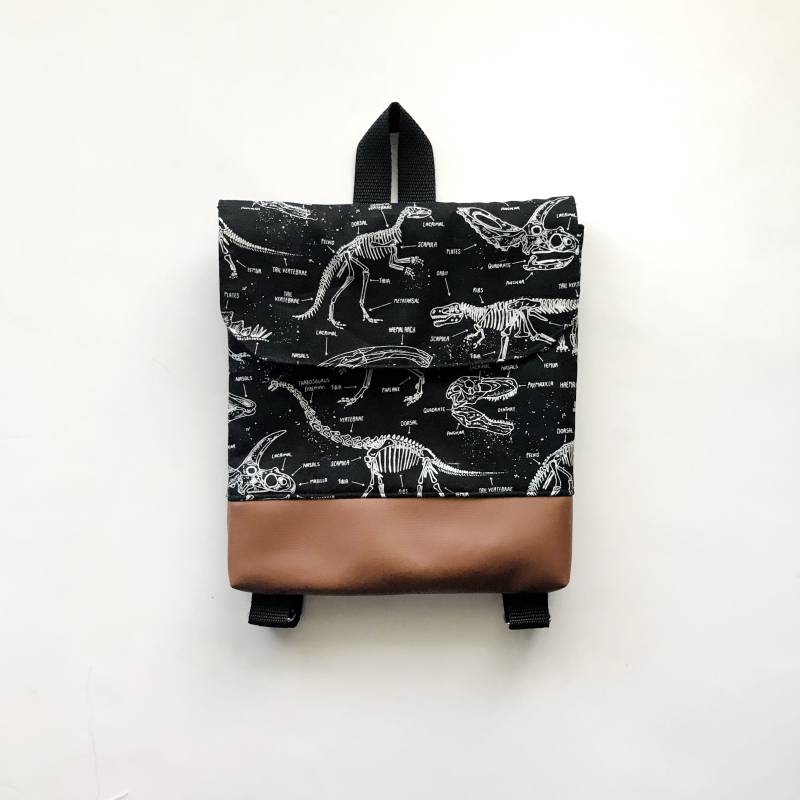 Glow in The Dark Dinosaurier Tiny Pack - Kleiner Rucksack Kleinkind Kleinkind-Tasche von daintybean