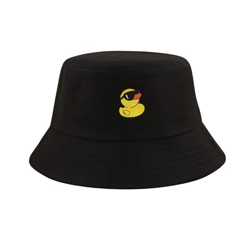 Lustiger Fischerhut Gummiente Sonnenhut Unisex Damenhut Herrenhut Bucket Hat Anglerhut Festival Karneval Junggesellenabschied Baumwolle Kappe Mütze witziges Geschenk von dalerno