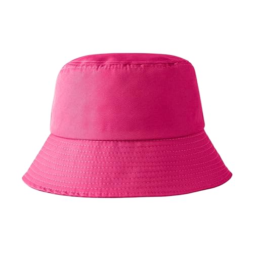 Pinker Fischerhut Damen Hut Herren Unisex Bucket Hat Perfekt für Festival Junggesellenabschied Karneval Sommer Outdoor Sport Streetwear Anglerhut Trend Kopfbedeckung Retro Mode Lustige Mütze von dalerno