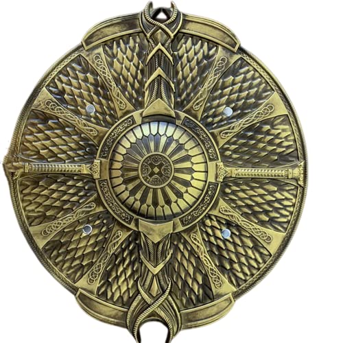 damdos Halloween-Requisiten Cosplay-Schild für Gotteskrieg, Leviathan Kratos Schilde Waffen Geburtstag, Leviathan Kratos Schilde Waffen Geburtstag von damdos